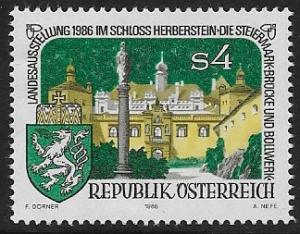 Austria - # 1345 - Herberstein Castle - MNH