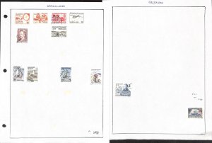 Greenland Stamp Collection on 18 Scott Specialty Pages, 1905-1987 (BE)
