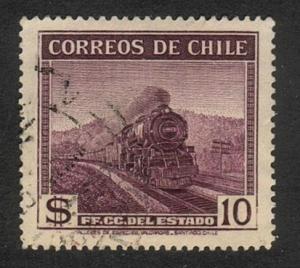 Chile #209 - State Railways - VFU