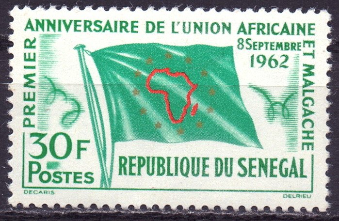 Senegal. 1962. 256. African Union. MNH.