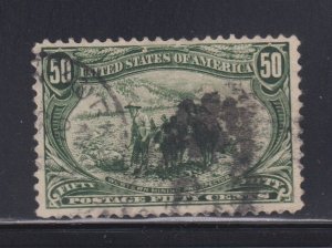 291 VF-XF used neat cancel with nice color ! see pic !