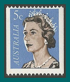 Australia 1967 Queen Elizabeth II, 5c Coil, MNH #420,SG405a