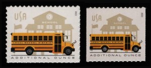 #5740-5741 School Bus, Singles, Mint **ANY 5=FREE SHIPPING**