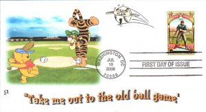 #4341 Take Me Out to the Ballgame QCR FDC