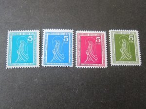 Costa Rica 1969 RA33-6 Christmas Religion set MNH