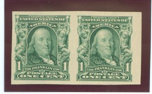United States #314 Unused Multiple