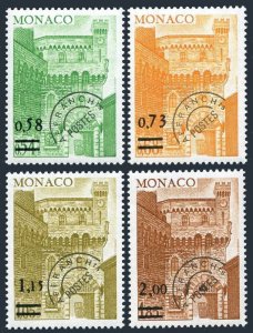 Monaco 1095-1098,MNH.Michel 1301-1304. Precanceled 1998,new value.Clock Tower.