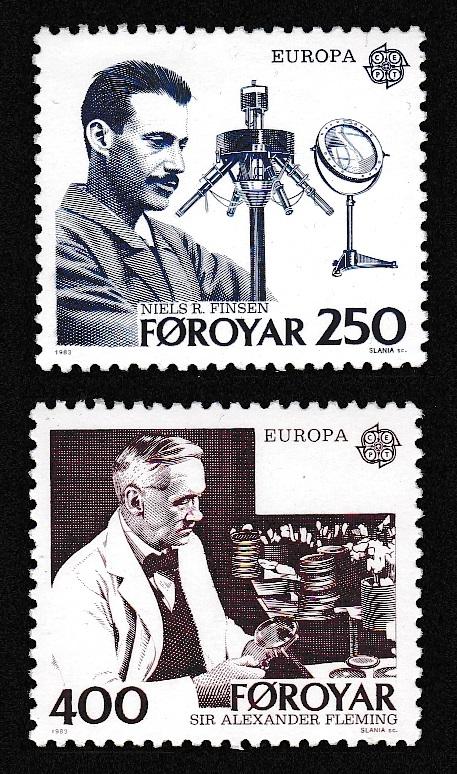 Faroe Is. Europa CEPT issue 1983 2v SG#83-84 SC#95-96