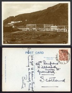 Aden KGV 1 1/2d GB stamp used on a Post Card