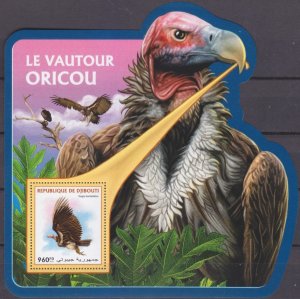 2016 Djibouti 1323/B421 WWF / Birds 7,00 €