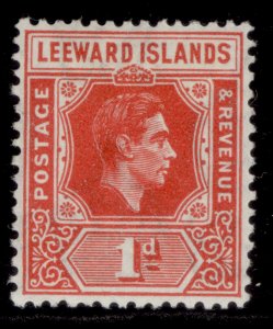 LEEWARD ISLANDS GVI SG99c, 1d red, M MINT.