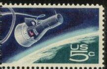 US Stamp #1332 MNH - Accomplishments in Space Single