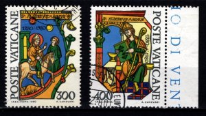 Vatican City 1980 700th Death Anniversary of St Albertus Magnus, Set [Used]