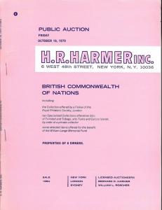 HR Harmer: Sale # 1984  -  British Commonwealth of Nation...