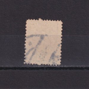 POLAND 1920, Sc# 152A, Damage Z in POCZTA, Perf 14×11½, Used