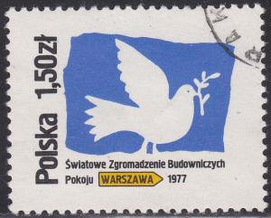 Poland 2213 Peace Dove 1.50zł 1977