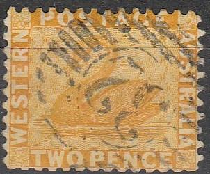 Western Australia #46 F-VF Used  CV $7.75 (A16714)