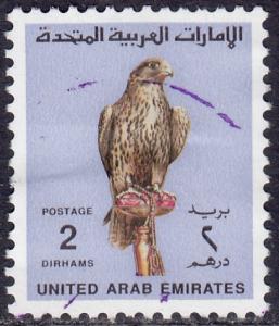 United Arab Emirates - 1990 - Scott #306 - used - Falcon