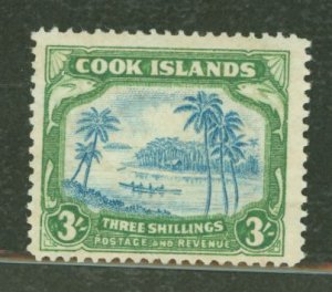 Cook Islands #114 Unused Single