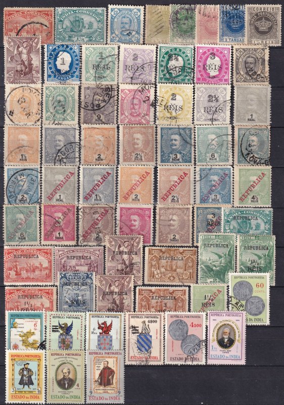 Worldwide  Lot-  Portuguese India   (Z6190)