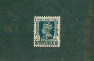 India Nabha State 040 MH BIN $1.25