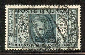 Italy, # 277, Used. CV $ 40.00