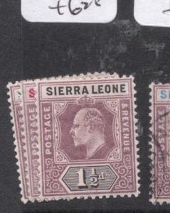 Sierra Leone SG 73-5 MOG (6dmi)