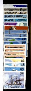 Samoa (Western Samoa) #525/546  Single (Complete Set)