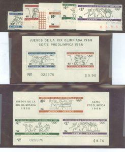 Mexico #974-75/975a/C318-20/ Mint (NH) Single (Complete Set)