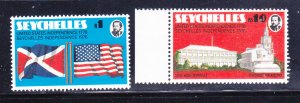 Seychelles 351-352 Set MNH American Bicentennial (D)