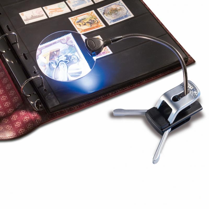 DESKTOP/CLIP-ON MAGNIFIER FLEX 2.5X