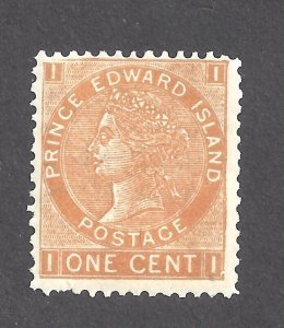 Canada PRINCE EDWARD ISLAND # 11 MINT 1c BROWN-ORANGE QUEEN VICTORIA BS26785