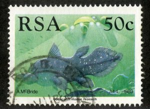 SOUTH AFRICA 765 USED SCV $1.75 BIN $.75 MARINE LIFE