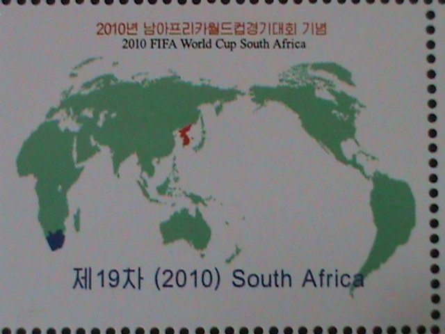 ​KOREA-2010-SC#4921-WORLD CUP SOCCER CHAMPIONSHIP-S.AFRICA-MNH -S/S VERY FINE