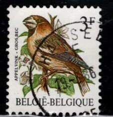 Belgium -  #1219 Birds - Used