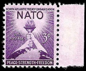 # 1008 MINT NEVER HINGED NATO