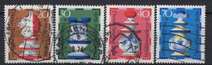 Germany Berlin Scott # 9NB92 - 9NB95, used