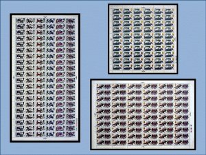 1966 Battle of Hastings (Ord) Set of Sheets With listed var&flaws UNMOUNTED MINT
