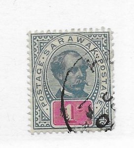 Sarawak #36 Used - Stamp - CAT VALUE $1.40