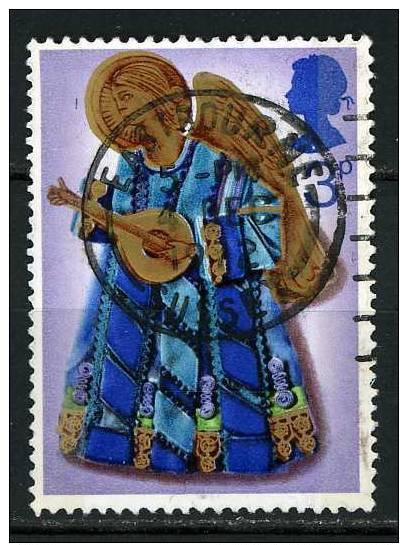 Great Britain 1972 - Scott 681 used - Christmas, Angel Lute