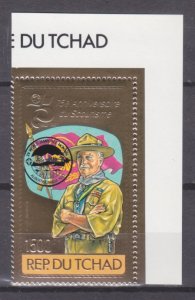 1983 Chad 1020a gold Scouts - overprint # 915 16,00 €