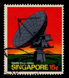 Singapore Scott # 142, used