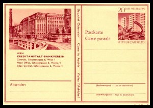 Austria MI P431 Postal Card Unused VF