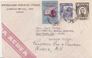 Peru 1949 Postal History