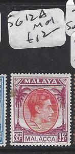 MALAYA  MALACCA  (PP0906B)  KGVI 35C  SG 12A  MOG 