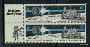 BOBPLATES #1434-5 Space Zip Block F-VF NH <=> See Details for Positions