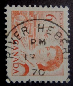 Canada #459 CDS Cancel River Hebert, NS {ebhs129}