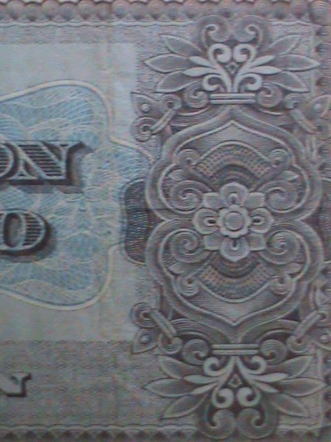 ​JAPAN EMPIRE-VERY OLD ANTIQUE $1000 YAN LIGHT CIRCULATED CURRENCY, VERY FINE