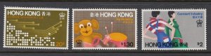 HONG KONG - SC# 351-353 - MNH