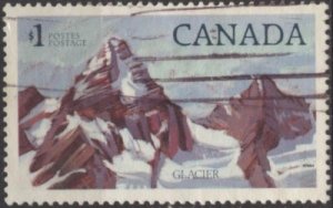 Canada 934 (used) $1 Glacier National Park (1984)